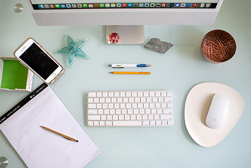 web designer’s desktop