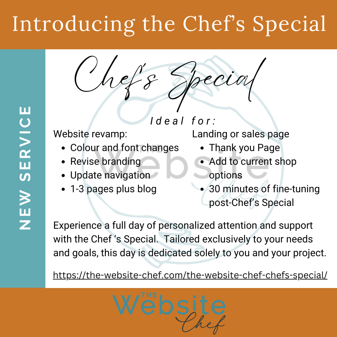 Introducing the Chef's Special