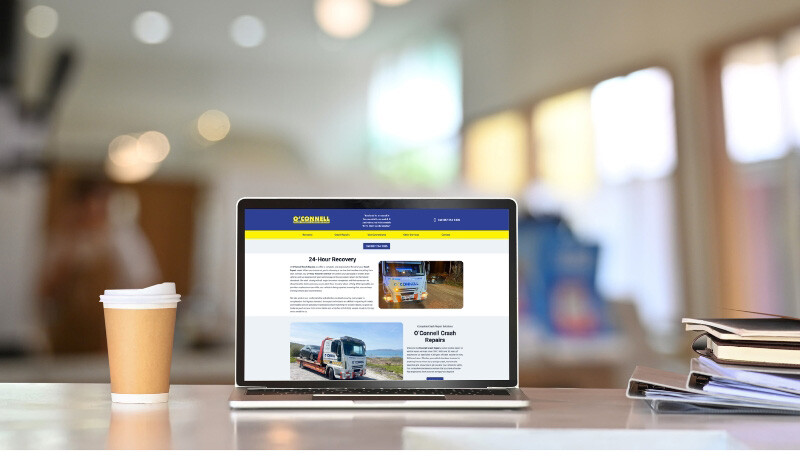 O'Connell Crash Repairs website