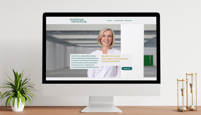 Radiance Consulting website