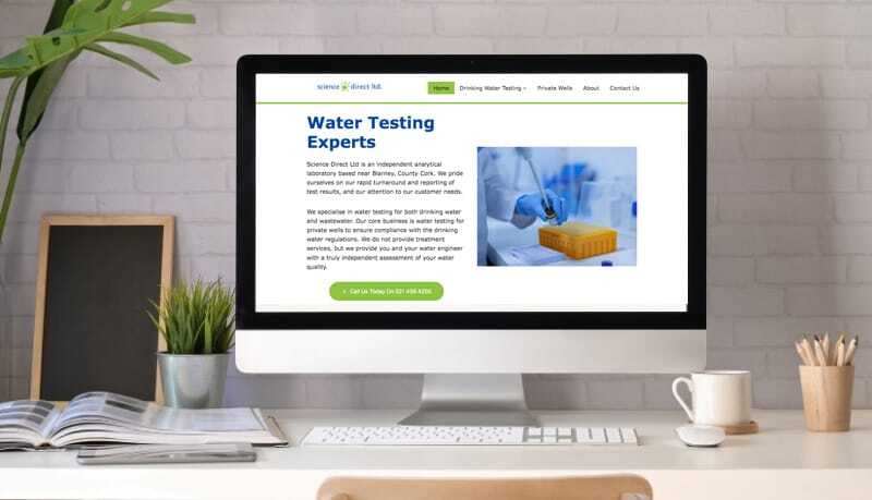WordPress website for Science Direct